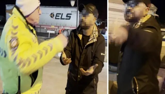 Direksiyon başında alkollü yakalandı, polise söyledikleri şok etti