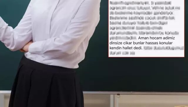 Doğru olabilir mi? Öğrencisi oruç tutan öğretmenin mesajı büyük tartışma yarattı