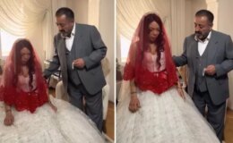Doğulu damatla evlenen İzmirli kıza büyük şok: Görüntüyü izleyenler de şaşkın