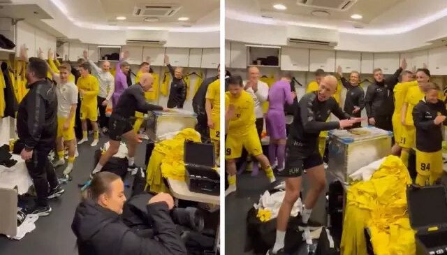 Dünya devini eleyip çılgınlar gibi sevindiler