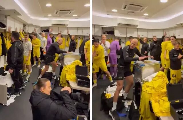 Dünya devini eleyip çılgınlar gibi sevindiler