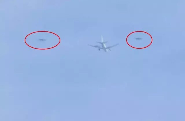 Dünya diken üstünde! Hayalet uçak bakın hangi ülkede görüntülendi