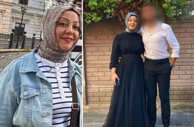 Durakta gördüğü eşini başından silahla vurarak öldürdü