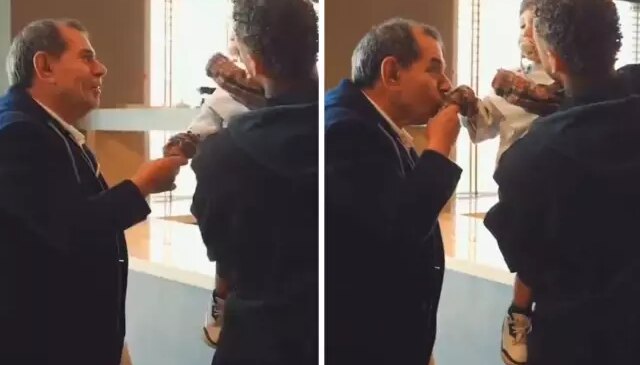 Dursun Özbek ve Noa Lang’ın beğeni yağan buluşması