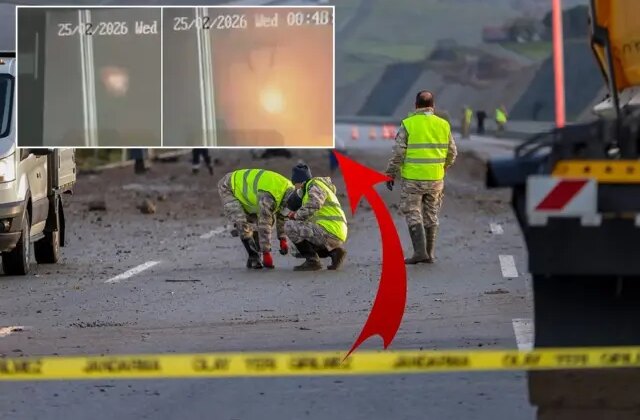 Düşen F-16’dan kafa karıştıran yeni görüntü! Havada 2 kere patlamış