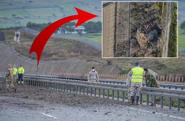 Düşen F-16’nın bulunduğu bölgede çarpıcı manzara