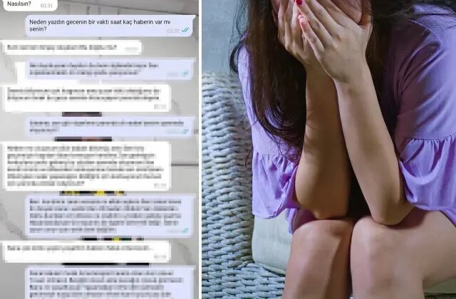 Elden ele dolaşan yazışma! Genç kızın, eski sevgilisine gönderdiği mesaja bakın