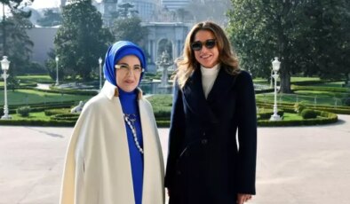 Emine Erdoğan, Ürdün Kraliçesi Rania ile bir araya geldi