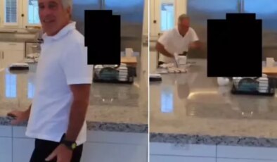 Epstein’in mutfakta kız çocuklarını kovaladığı görüntü ortaya çıktı