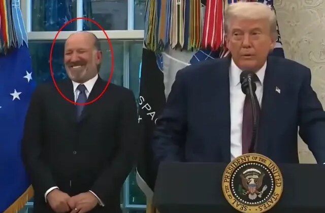 Olay görüntü! Trump’ı sus pus eden soru, bakanı gülme krizine soktu