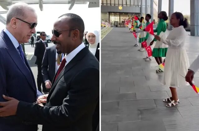 Erdoğan Etiyopya’da! Karşılama dansı da çalan müzik de dikkat çekici