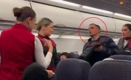 Erzurum-İstanbul uçağında ilginç anlar: Yolculardan helallik istedi