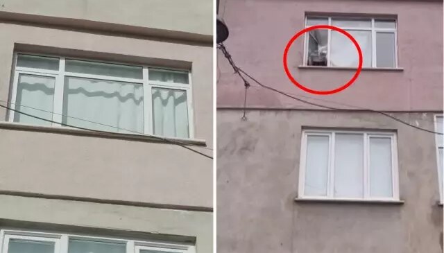 Esenler’de pencereye çıkıp tencere ve tavaya vuran kadın mahalleliyi bıktırdı