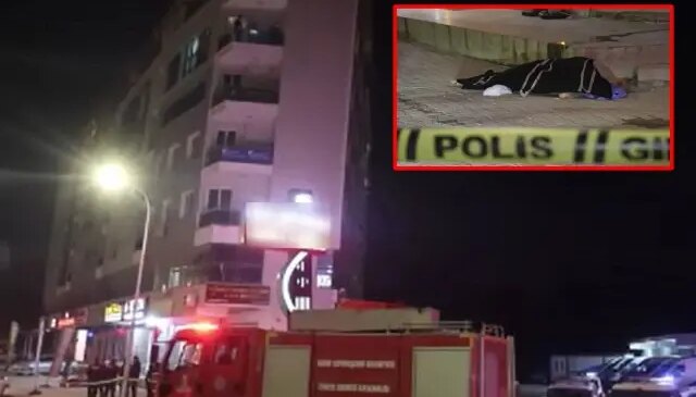 Eşiyle tartışıp camdan atlayan 5 çocuk babası adam hayatını kaybetti