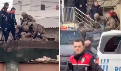 Eski iş yerini basıp 4 kişi yaraladı; çıktığı çatıda özel harekat etkisiz hale getirdi