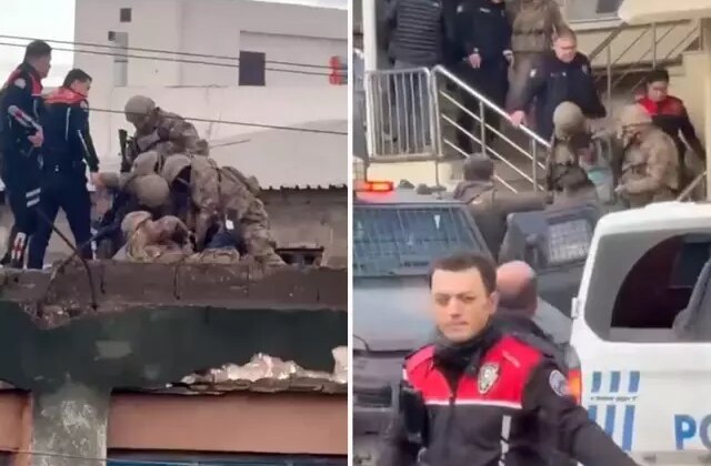 Eski iş yerini basıp 4 kişi yaraladı; çıktığı çatıda özel harekat etkisiz hale getirdi