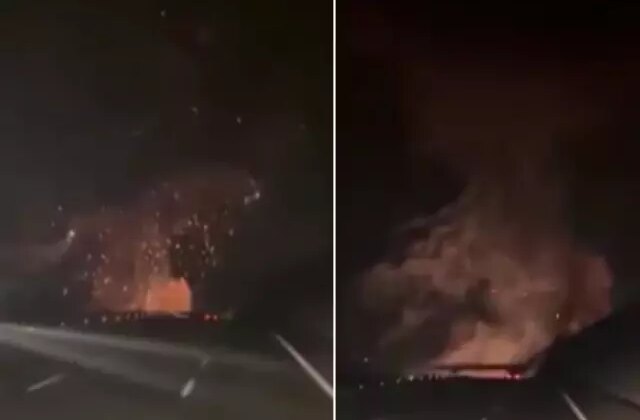 F-16’nın düşme anı! Görüntüye sürücünün sorusu damga vurdu