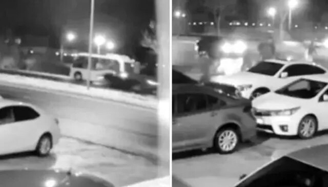 Feci kaza kameralarda! Lüks otomobil otobüse böyle çarptı