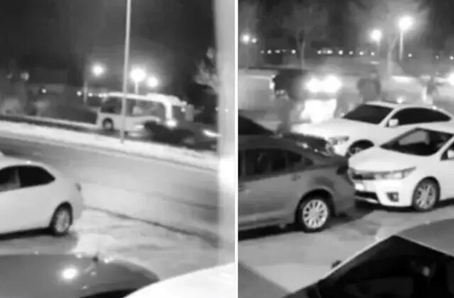 Feci kaza kameralarda! Lüks otomobil otobüse böyle çarptı