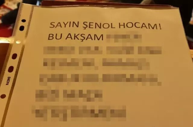Fenerbahçe maçına yetişmek için imama bırakılan not tartışma yarattı