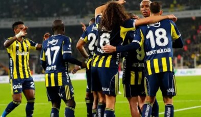 Fenerbahçe’nin namağlup ünvanını 21. haftada da sürdürdü