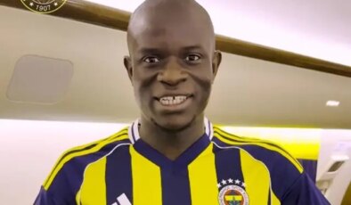 Fenerbahçe’nin yeni transferi Kante, İstanbul’a geldi