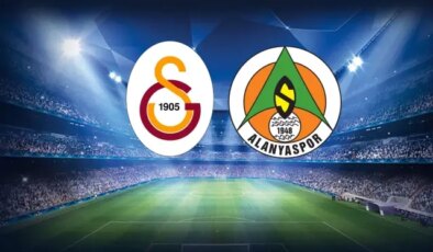 Galatasaray-Alanyaspor mücadelesinin ilk 11’leri belli oldu