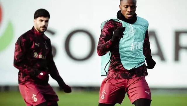 Galatasaray’da Osimhen sevinci