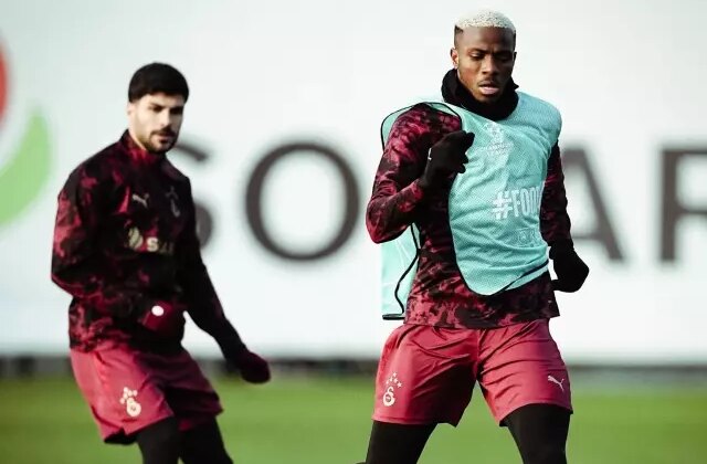 Galatasaray’da Osimhen sevinci