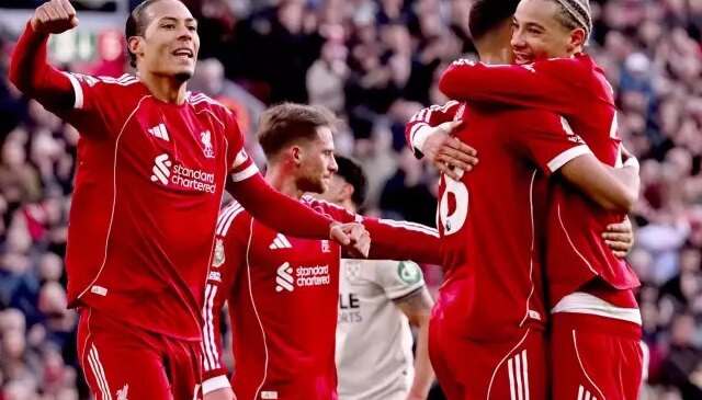 Galatasaray’ın rakibi Liverpool’dan 5 gollü gövde gösterisi