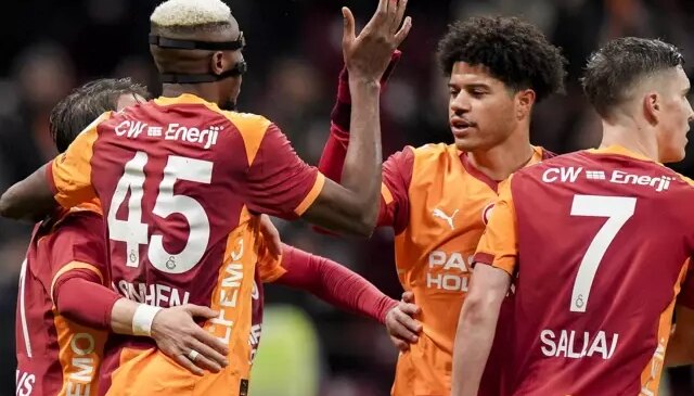 Galatasaray Kayserispor karşısında güle oynaya kazandı