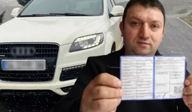 Galeriden aldığı lüks araçla çevirmeye girdi, hayatının şokunu yaşadı