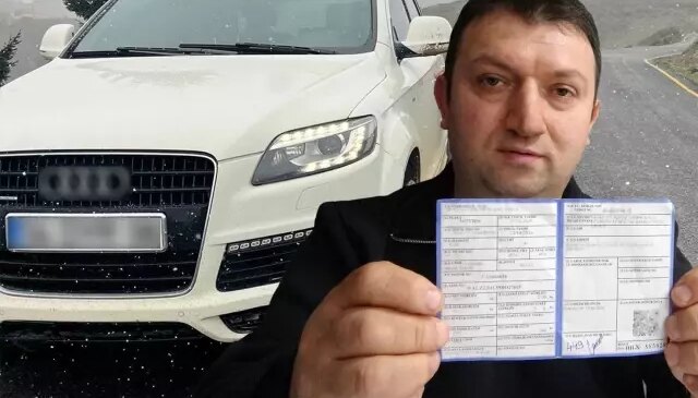 Galeriden aldığı lüks araçla çevirmeye girdi, hayatının şokunu yaşadı