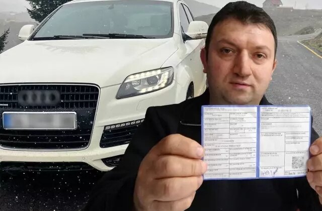 Galeriden aldığı lüks araçla çevirmeye girdi, hayatının şokunu yaşadı