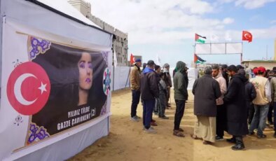 Gazze’de “2. Yıldız Tilbe Çadır Kenti” açıldı