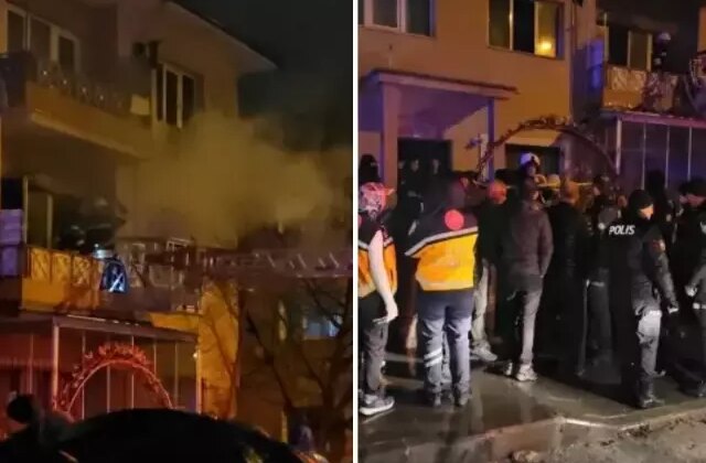 Gece yarısı korkutan yangın! 3’ü çocuk 8 kişi yaralandı