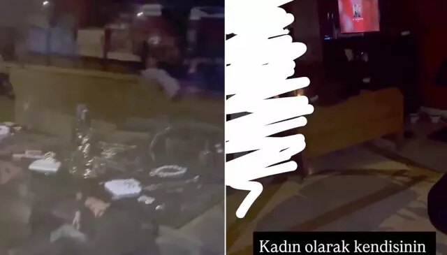 Gece yarısı suçüstü! Eşini başka bir kadınla bastı