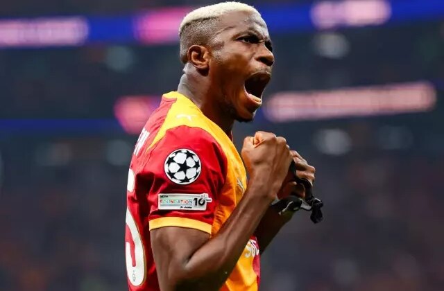 Gecenin kahramanı Osimhen Galatasaray tarihine geçti