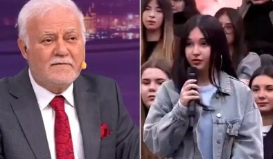 Genç kızdan Nihat Hatipoğlu’na ilginç soru! Dakikalarca anlayamadı