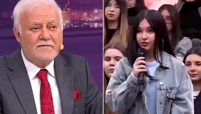 Genç kızdan Nihat Hatipoğlu’na ilginç soru! Dakikalarca anlayamadı