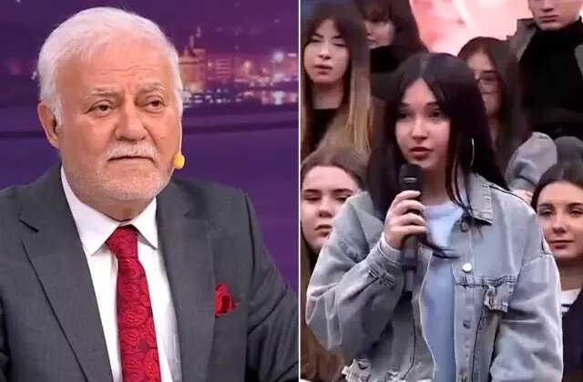Genç kızdan Nihat Hatipoğlu’na ilginç soru! Dakikalarca anlayamadı