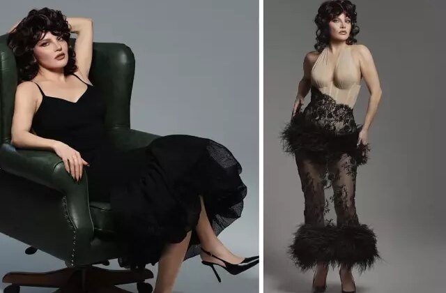 Göksel yeni imajıyla Sophia Loren’e benzetildi