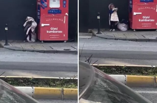 Görüntü bu sabah kaydedildi: İzlerken boğazınız düğümlenecek