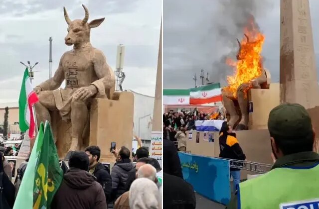 Komşu ülkede kaydedilen görüntü dünya gündemine bomba gibi düştü