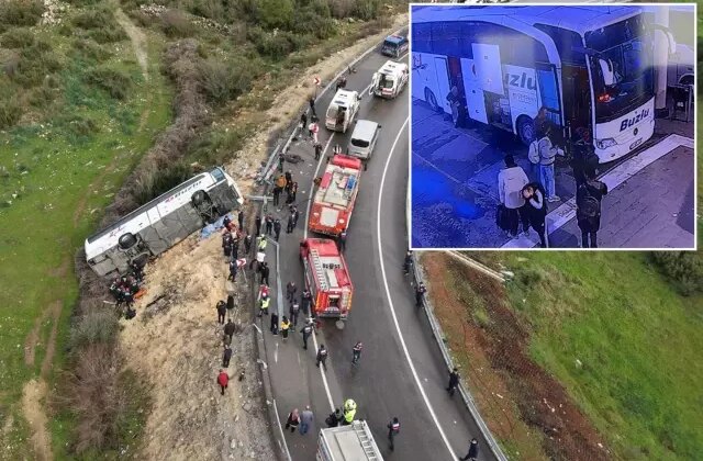 Görüntüler ortaya çıktı! Ölüm otobüsüne böyle binmişler
