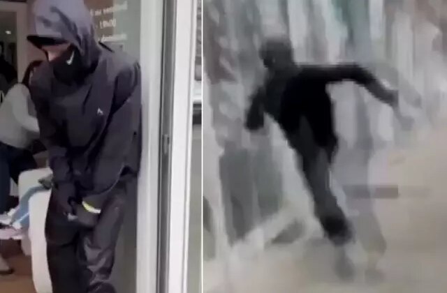 Güzellik salonuna el bombalı saldırı! O anları bir de kayda aldılar