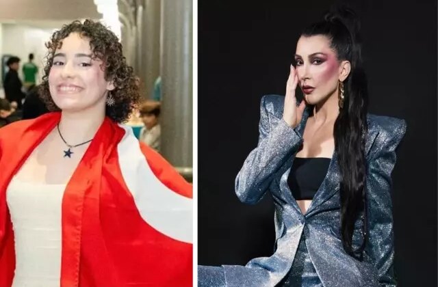 Hande Yener’den Dünya Şampiyonu Ayşe Naz’a tebrik