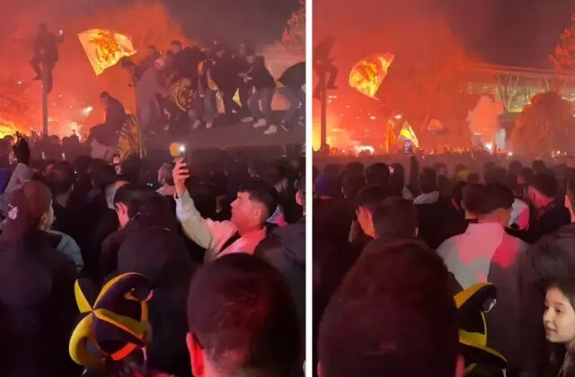 Havalimanında Kante izdihamı! Fenerbahçe taraftarları ölümden döndü