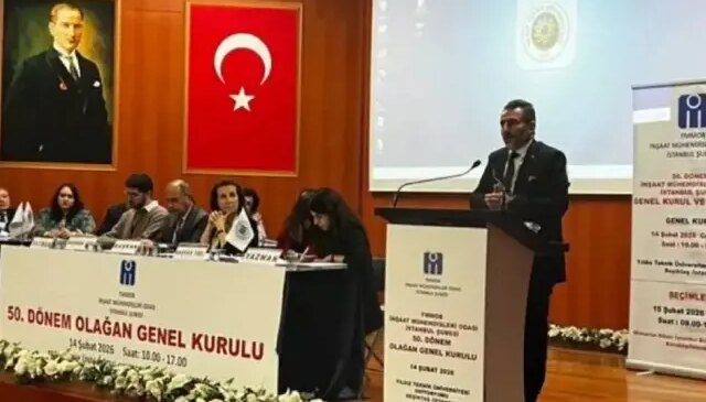 İnşaat Mühendisleri Odası İstanbul Şube’de 42 yıl sonra değişim