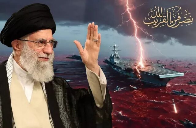 Saldırıya hazırlanan İran, ABD’ye bu görselle meydan okudu! Yer verilen ayet dikkat çekici